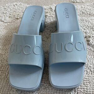 Gucci Rubber Platform Slide